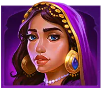 Woman premium symbol from the palace theme